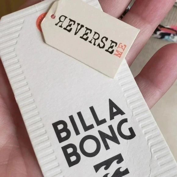 Billabong | Reversible Tankini Top Bohemian Print Tie Dye Size Large L NWT - Picture 5 of 7